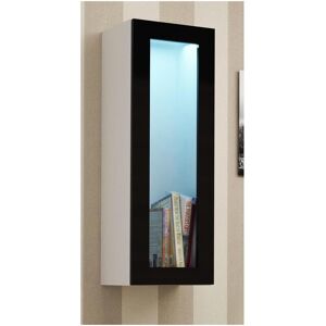 Cama, Vitrine + meuble buffet, WIG90 VIGO b/cz Armoire de salon Vitrine (35 x 32 x 90 cm) - Publicité Cama, Vitrine + meuble buffet, WIG90 VIGO b/cz Armoire de salon Vitrine (35 x 32 x 90 cm) - Publicité
