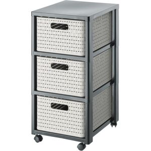 Rotho, Caisson à roulettes, Country (32.50 x 37.50 x 71.20 cm) - Publicité Rotho, Caisson à roulettes, Country (32.50 x 37.50 x 71.20 cm) - Publicité