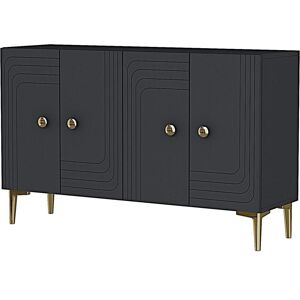 Kalune Design, Commode + buffet, Lessi 120 Console (120 x 32 x 80.60 cm) - Publicité Kalune Design, Commode + buffet, Lessi 120 Console (120 x 32 x 80.60 cm) - Publicité