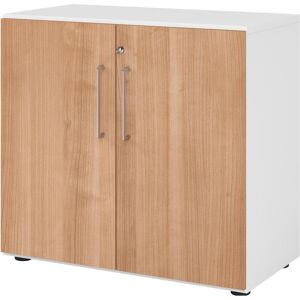 HAMMERBACHER 928T2 blanc-noisette 80x42x74,8 cm classeur - Publicité HAMMERBACHER 928T2 blanc-noisette 80x42x74,8 cm classeur - Publicité