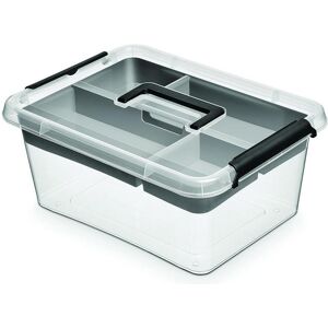 Orplast, Boîte de rangement, I 4 séparateurs d'organiseur avec fermeture SimpleStore, 12,5 l (29 cm, 12.50 l) - Publicité Orplast, Boîte de rangement, I 4 séparateurs d'organiseur avec fermeture SimpleStore, 12,5 l (29 cm, 12.50 l) - Publicité