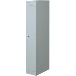 Bisley, Armoire de bureau, Vestiaire gris clair PL3050S1645, 1 casier 30,0 x 50,0 x 180,0 cm (30 x 50 x 180 cm) - Publicité Bisley, Armoire de bureau, Vestiaire gris clair PL3050S1645, 1 casier 30,0 x 50,0 x 180,0 cm (30 x 50 x 180 cm) - Publicité