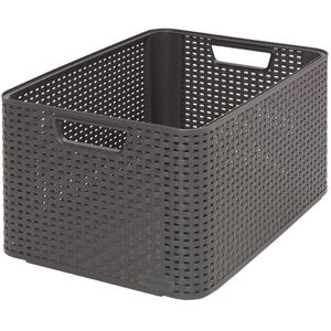 Curver Corbeille de rangement, Panier stylé (32.50 cm) - Publicité Curver Corbeille de rangement, Panier stylé (32.50 cm) - Publicité