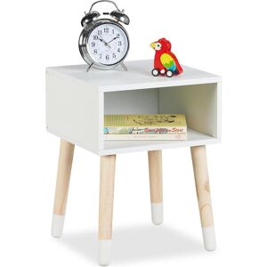 Relaxdays, Table de chevet, Kinder-Nachttisch (30 x 30 x 40 cm) - Publicité Relaxdays, Table de chevet, Kinder-Nachttisch (30 x 30 x 40 cm) - Publicité