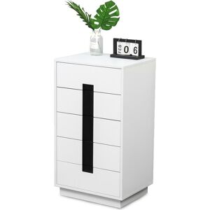 Relaxdays, Commode + buffet, Commode (50 x 40 x 88 cm) - Publicité Relaxdays, Commode + buffet, Commode (50 x 40 x 88 cm) - Publicité