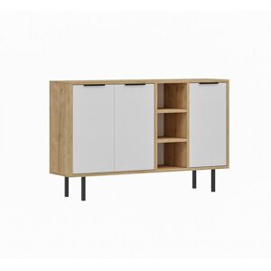 Hanah Home, Commode + buffet, Viyana (120 x 29.60 x 75 cm) - Publicité Hanah Home, Commode + buffet, Viyana (120 x 29.60 x 75 cm) - Publicité