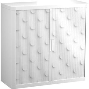 Paperflow, Armoire de bureau, easyOffice Classic Chic Armoire à rideau 61472 1 étagère 110,0 x 41,5 x 104,0 cm (110 x 41.50 x 104 cm) - Publicité Paperflow, Armoire de bureau, easyOffice Classic Chic Armoire à rideau 61472 1 étagère 110,0 x 41,5 x 104,0 cm (110 x 41.50 x 104 cm) - Publicité