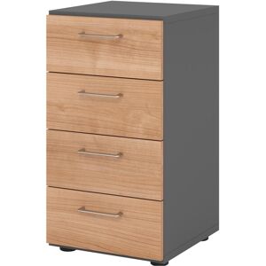 HAMMERBACHER Modèle 924S4 Armoire à Tiroirs - Rangement Bureau - Publicité HAMMERBACHER Modèle 924S4 Armoire à Tiroirs - Rangement Bureau - Publicité