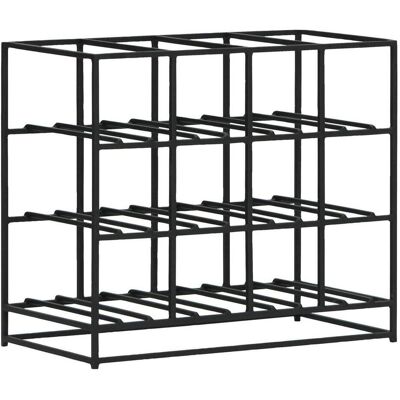 House Doctor, Étagère à vin, Shelving unit, HD12, Black (12 bouteilles, 41 x 20 x 35 cm) - Publicité House Doctor, Étagère à vin, Shelving unit, HD12, Black (12 bouteilles, 41 x 20 x 35 cm) - Publicité