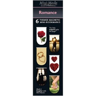 IF, Bureau : accessoires, Romantique signet magnétique 6 pièces - Publicité IF, Bureau : accessoires, Romantique signet magnétique 6 pièces - Publicité