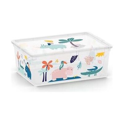 Keter, Boîte de rangement, Boxstorage With Lid C Box11l (26 cm, 11 l) - Publicité Keter, Boîte de rangement, Boxstorage With Lid C Box11l (26 cm, 11 l) - Publicité
