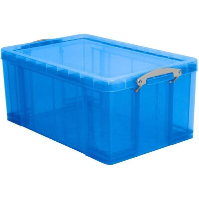 Really Useful Boxes Boîte de rangement - Bleu transparent - 64 L - Publicité Really Useful Boxes Boîte de rangement - Bleu transparent - 64 L - Publicité