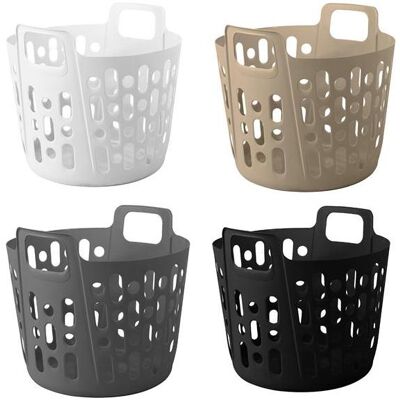 Edco, Panier à linge, Laundry basket assorti (35 l) - Publicité Edco, Panier à linge, Laundry basket assorti (35 l) - Publicité