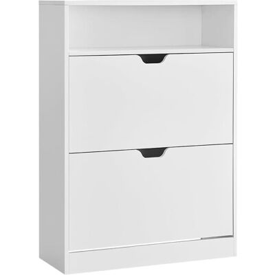 Vasagle, Armoire à chaussures, Meuble à chaussures (80 x 24 x 102 cm) - Publicité Vasagle, Armoire à chaussures, Meuble à chaussures (80 x 24 x 102 cm) - Publicité