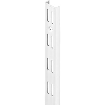 Dolle, Étagères : accessoires, Rail mural 2 rangées H 495 mm blanc - Publicité Dolle, Étagères : accessoires, Rail mural 2 rangées H 495 mm blanc - Publicité