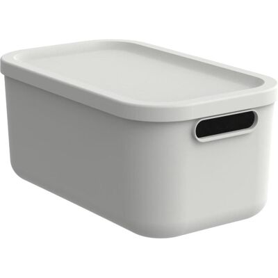 Rotho, Boîte de rangement, Box12l Albula White (23.50 cm, 12 l) - Publicité Rotho, Boîte de rangement, Box12l Albula White (23.50 cm, 12 l) - Publicité