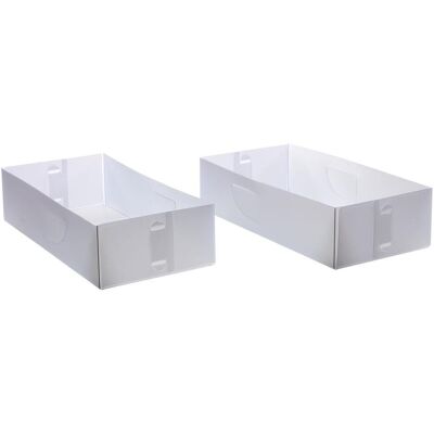 micasa, Boîte de rangement, Étuis de rangement SOL (30.50 cm, 2x) - Publicité micasa, Boîte de rangement, Étuis de rangement SOL (30.50 cm, 2x) - Publicité