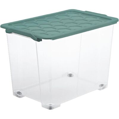 Rotho, Boîte de rangement, Boîte avec. 65 l EVO SAFE Anthracite (65 l) - Publicité Rotho, Boîte de rangement, Boîte avec. 65 l EVO SAFE Anthracite (65 l) - Publicité