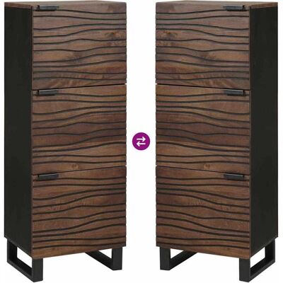 vidaXL, Commode + buffet, Ron (40 x 33 x 110 cm) - Publicité vidaXL, Commode + buffet, Ron (40 x 33 x 110 cm) - Publicité