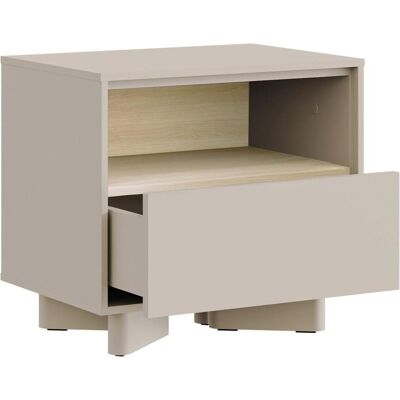 Selsey, Table de chevet, (distria) (50 x 35 x 46 cm) - Publicité Selsey, Table de chevet, (distria) (50 x 35 x 46 cm) - Publicité