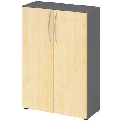 Armoire archivage HAMMERBACHER V4550/G/3/BM - 2 étagères ajustables - Publicité Armoire archivage HAMMERBACHER V4550/G/3/BM - 2 étagères ajustables - Publicité
