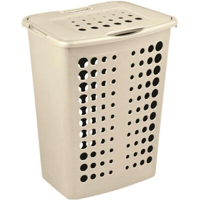 Curver Panier à linge, Panier à linge VICTOR 40L Crème (40 l) - Publicité Curver Panier à linge, Panier à linge VICTOR 40L Crème (40 l) - Publicité