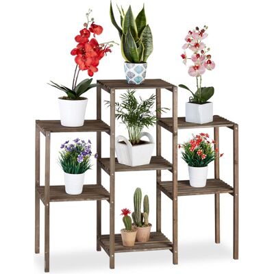 Relaxdays, Support pour plantes + escalier de fleurs, Etagère à fleurs - Publicité Relaxdays, Support pour plantes + escalier de fleurs, Etagère à fleurs - Publicité