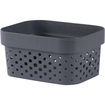 Curver Boîte de rangement, Infinity Aufbewahrungsbox Polka Dots 1,4L dunkelgrau (1.40 l) - Publicité Curver Boîte de rangement, Infinity Aufbewahrungsbox Polka Dots 1,4L dunkelgrau (1.40 l) - Publicité