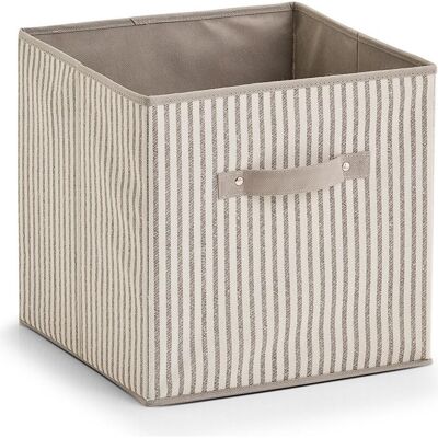 Zeller Present, Boîte de rangement, Rayures (31 cm, 29.79 l, 1x) - Publicité Zeller Present, Boîte de rangement, Rayures (31 cm, 29.79 l, 1x) - Publicité