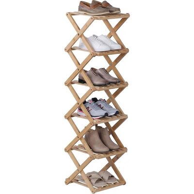 Relaxdays, Armoire à chaussures, Étagère à chaussures (28 x 28 x 105 cm) - Publicité Relaxdays, Armoire à chaussures, Étagère à chaussures (28 x 28 x 105 cm) - Publicité