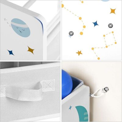 Songmics, Étagère pour enfant, Shelf (29.50 x 29.50 x 60 cm) - Publicité Songmics, Étagère pour enfant, Shelf (29.50 x 29.50 x 60 cm) - Publicité