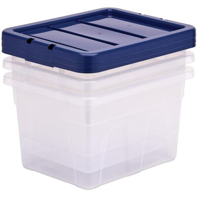 Fellowes Boîte de rangement, Aufbewahrungsbox BANKERS BOX (40 cm, 22 l, 1x) - Publicité Fellowes Boîte de rangement, Aufbewahrungsbox BANKERS BOX (40 cm, 22 l, 1x) - Publicité