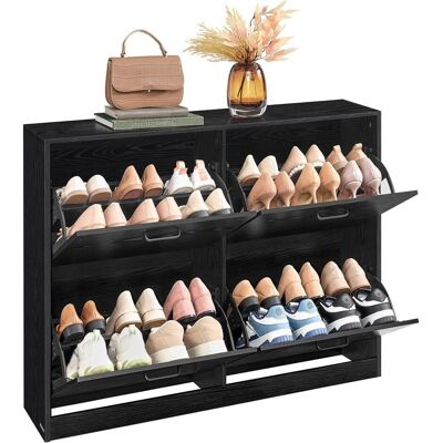 Vasagle, Armoire à chaussures, Edward (24 x 24 x 82.70 cm) - Publicité Vasagle, Armoire à chaussures, Edward (24 x 24 x 82.70 cm) - Publicité