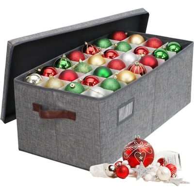 Relaxdays, Boîte de rangement, Weihnachtskugel-Aufbewahrungsbox (66.50 cm) - Publicité Relaxdays, Boîte de rangement, Weihnachtskugel-Aufbewahrungsbox (66.50 cm) - Publicité