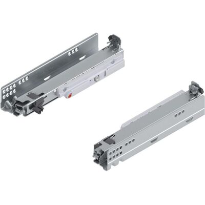 Blum, Coulisses de tiroirs, 760H2700T ZN sortie totale 40 kg, LN=270 - Publicité Blum, Coulisses de tiroirs, 760H2700T ZN sortie totale 40 kg, LN=270 - Publicité