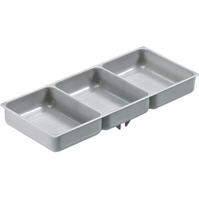 Hettich Plateau pour pantalons - Organisateur de pantalons - Plastique gris - Publicité Hettich Plateau pour pantalons - Organisateur de pantalons - Plastique gris - Publicité
