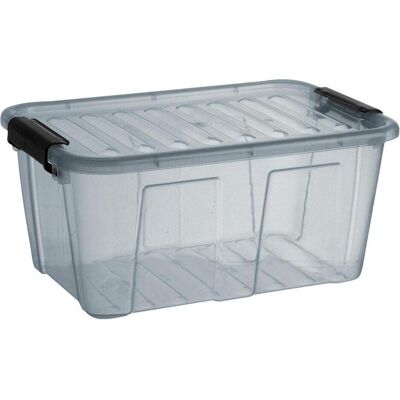 Plast Team - 7,7l - Clips solides - Conteneur de rangement - Publicité Plast Team - 7,7l - Clips solides - Conteneur de rangement - Publicité