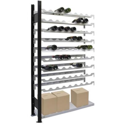 Étagère Murale SCHULTE 26861 - Gain de place, Métal robuste, 9 niveaux - Publicité Étagère Murale SCHULTE 26861 - Gain de place, Métal robuste, 9 niveaux - Publicité