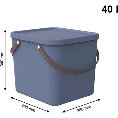 Rotho, Boîte de rangement, Albula (35.80 cm, 40 l, 1x) - Publicité Rotho, Boîte de rangement, Albula (35.80 cm, 40 l, 1x) - Publicité