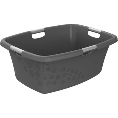 Rotho, Panier à linge, Fleurs (50 l) - Publicité Rotho, Panier à linge, Fleurs (50 l) - Publicité