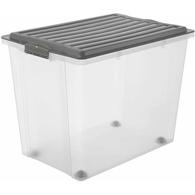 Rotho, Boîte de rangement, Compact (39.50 cm, 70 l, 1x) - Publicité Rotho, Boîte de rangement, Compact (39.50 cm, 70 l, 1x) - Publicité