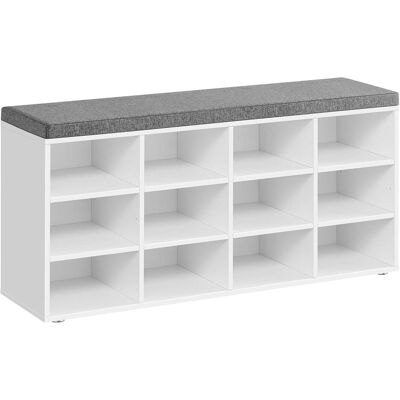 Vasagle, Armoire à chaussures, Benchy (104 x 30.30 x 48 cm) - Publicité Vasagle, Armoire à chaussures, Benchy (104 x 30.30 x 48 cm) - Publicité