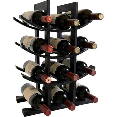 Relaxdays, Étagère à vin, Casier à vin (12 bouteilles, 30 x 14.50 x 41 cm) - Publicité Relaxdays, Étagère à vin, Casier à vin (12 bouteilles, 30 x 14.50 x 41 cm) - Publicité