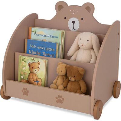 Relaxdays, Étagère pour enfant, Bibliothèque (60 x 40 x 58 cm) - Publicité Relaxdays, Étagère pour enfant, Bibliothèque (60 x 40 x 58 cm) - Publicité