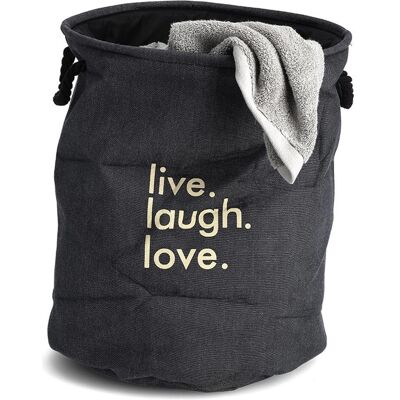 Zeller Present, Panier à linge, Denim (60 l) - Publicité Zeller Present, Panier à linge, Denim (60 l) - Publicité
