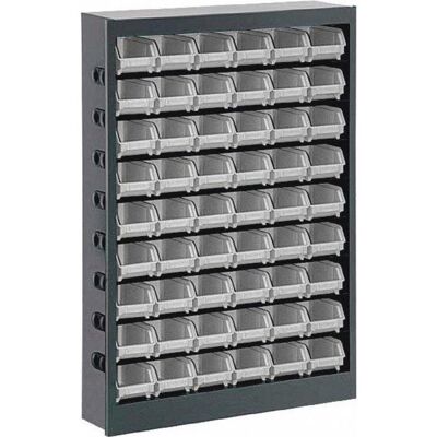ARTPLAST Rangement métallique modulaire portable - 24 contenants - Publicité ARTPLAST Rangement métallique modulaire portable - 24 contenants - Publicité