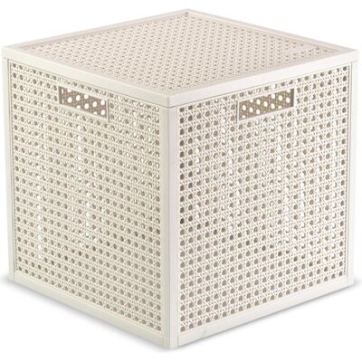 Curver Boîte de rangement, KAYA Aufbewahrungsb.Cube19l ws (30 cm, 19 l, 1x) - Publicité Curver Boîte de rangement, KAYA Aufbewahrungsb.Cube19l ws (30 cm, 19 l, 1x) - Publicité