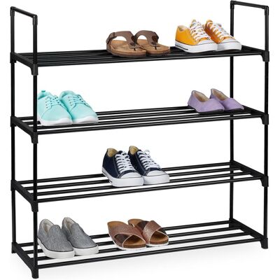 Relaxdays, Armoire à chaussures, meuble à chaussures (92 x 30 x 72 cm) - Publicité Relaxdays, Armoire à chaussures, meuble à chaussures (92 x 30 x 72 cm) - Publicité