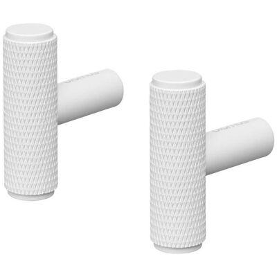Blomus, Cintres, ROF zylindrischer Kleiderbügel, weiss, 2 Stück. (2x) - Publicité Blomus, Cintres, ROF zylindrischer Kleiderbügel, weiss, 2 Stück. (2x) - Publicité