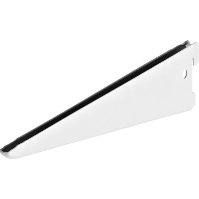 Dolle, Étagères : accessoires, Porte-étiquette 2 rangées, L 270 mm, blanc - Publicité Dolle, Étagères : accessoires, Porte-étiquette 2 rangées, L 270 mm, blanc - Publicité